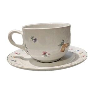 Vintage Arita Orchard Teacup and Saucer Replacement Set Fine China Collectible